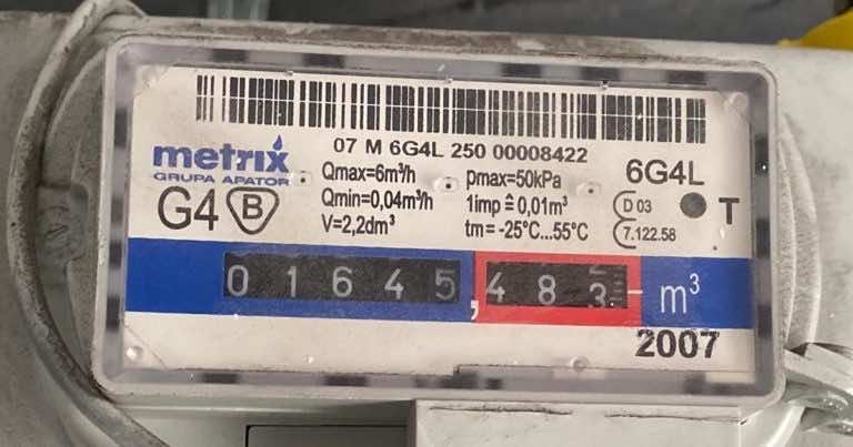 Jak odczytać stan licznika gazowego