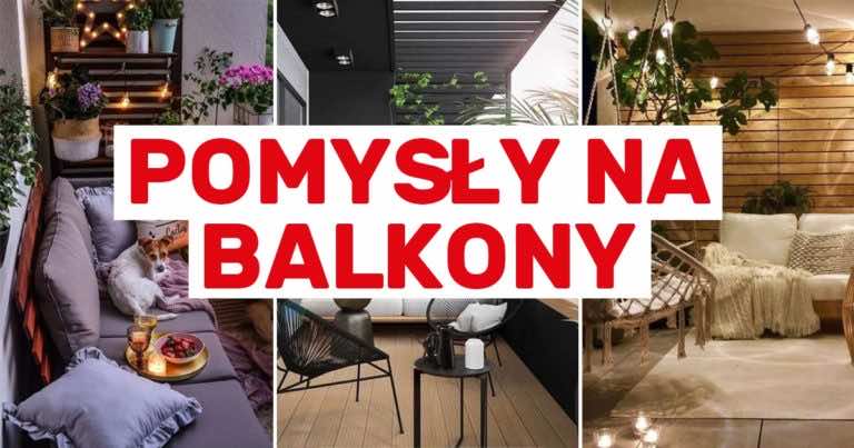 10 przepięknych pomysłów na balkon