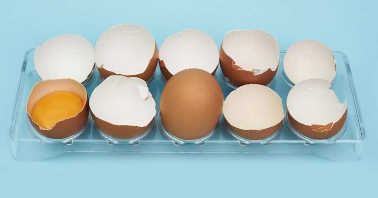 3 powody, dla których nie powinnaś wyrzucać skorupek jaj