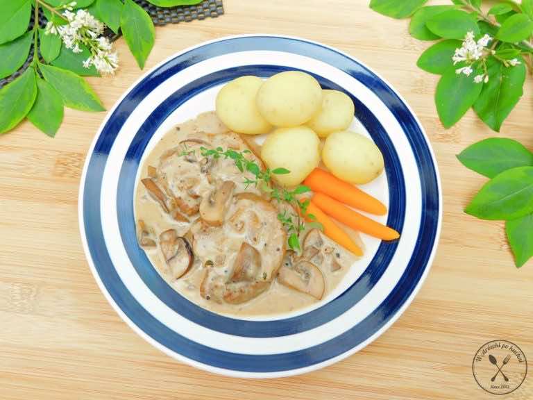 Polędwiczki w sosie Whiskey