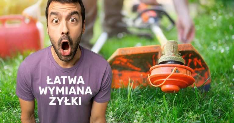 Zawsze masz problem z założeniem żyłki na kosę? Ten trik rozwiąże Twój problem!