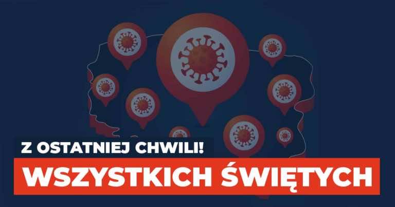 Z OSTATNIEJ CHWILI! Cmentarze będą zamknięte!