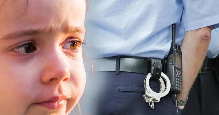 Nie strasz dziecka policjantem!