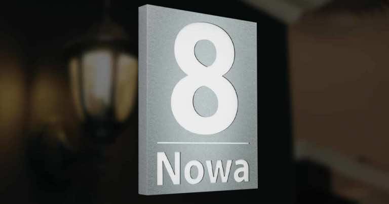 Podświetlany numer domu – to obowiązek, za którego brak można dostać mandat