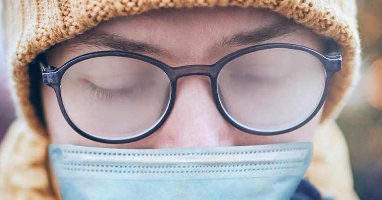 Co zrobić aby okulary nie parowały podczas noszenia maseczki