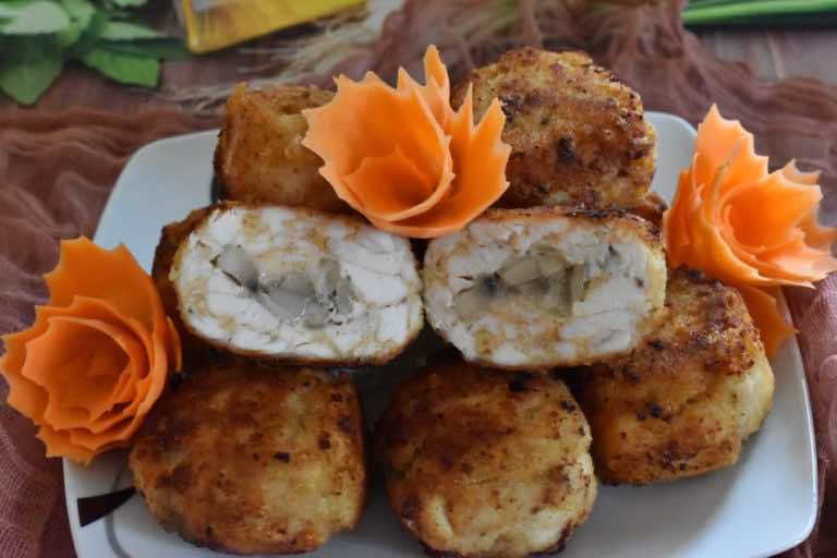 Kotlety mielone z pieczarkami