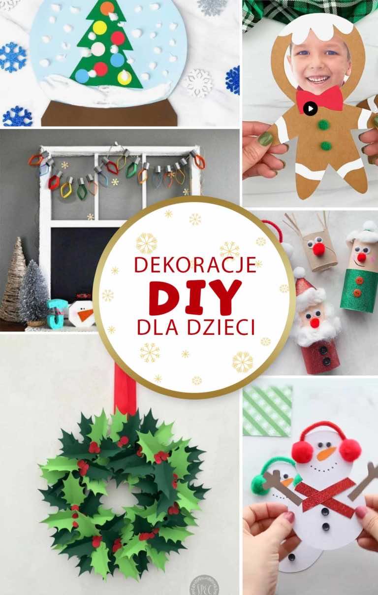 Dekoracje DIY na Bożę Narodzenie z papieru