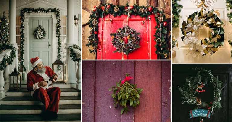 Jak ozdobić drzwi na Boże Narodzenie