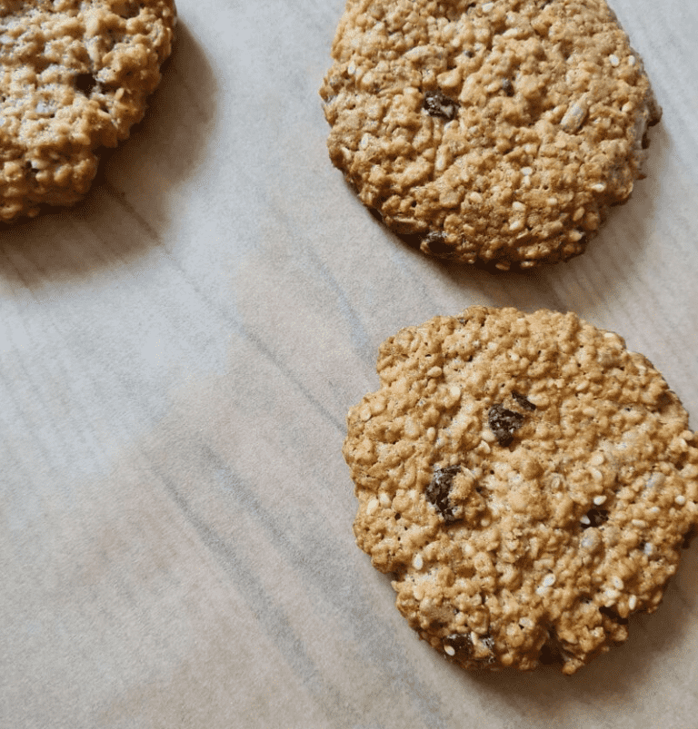 Ciasteczka owsiane ze słonecznikiem