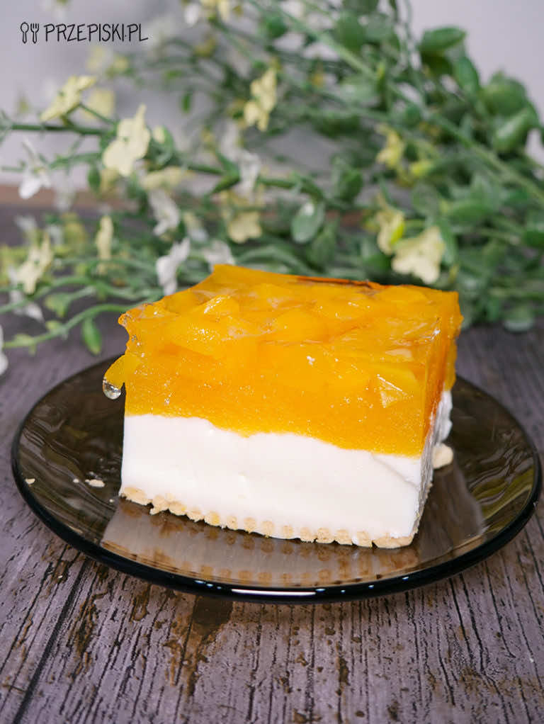 Ciasto podwójnie brzoskwiniowe