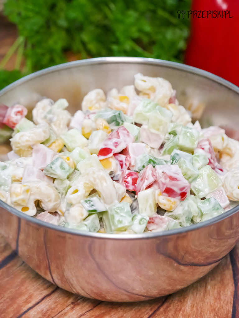 Sałatka ze Świeżym Ogórkiem