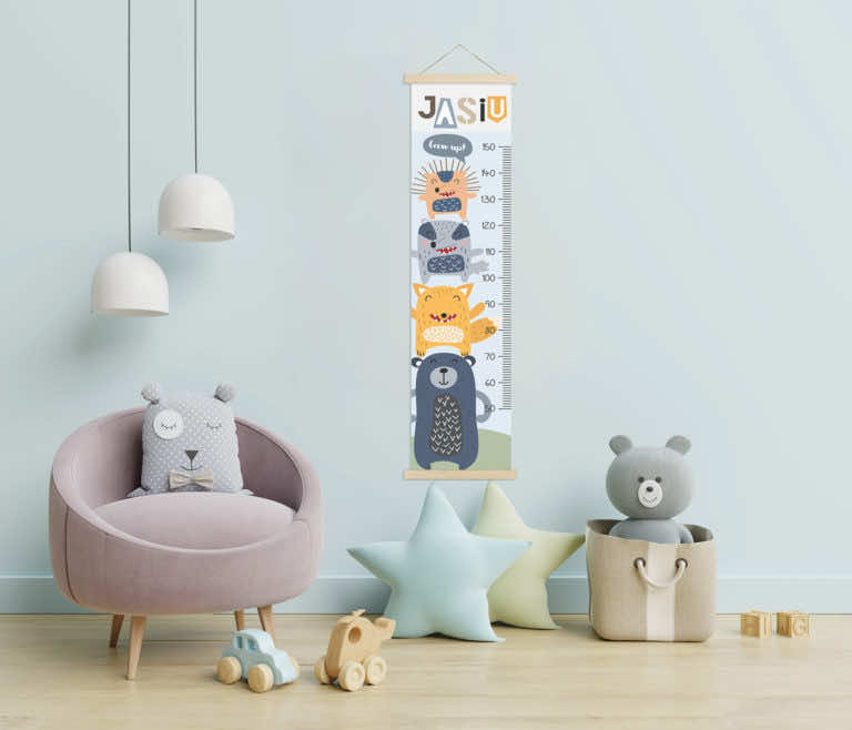 Metryczki – miarki wzrostu. Świetny pomysł na prezent!