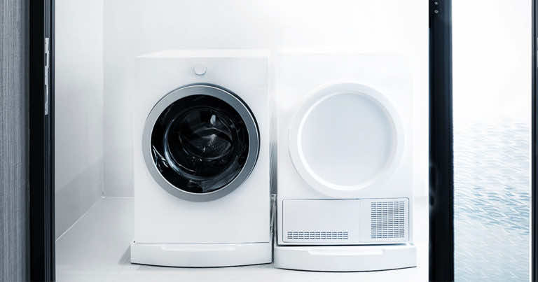 Jak ustawić pralkę i suszarkę, aby było wygodnie