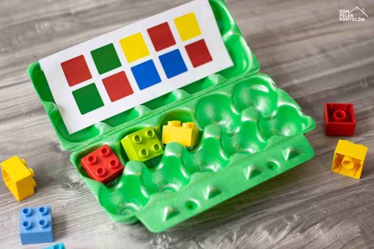 Jak zrobić grę dla dzieci z wytłaczanki po jajkach