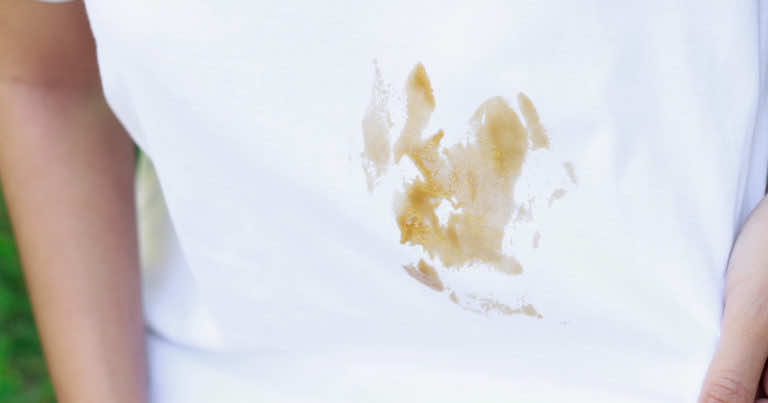 Aspiryna na plamy na ubraniach