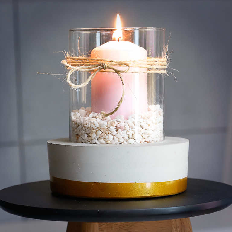 Zrobiłam własne dekoracje świąteczne z betonu – zobacz poradnik krok po kroku