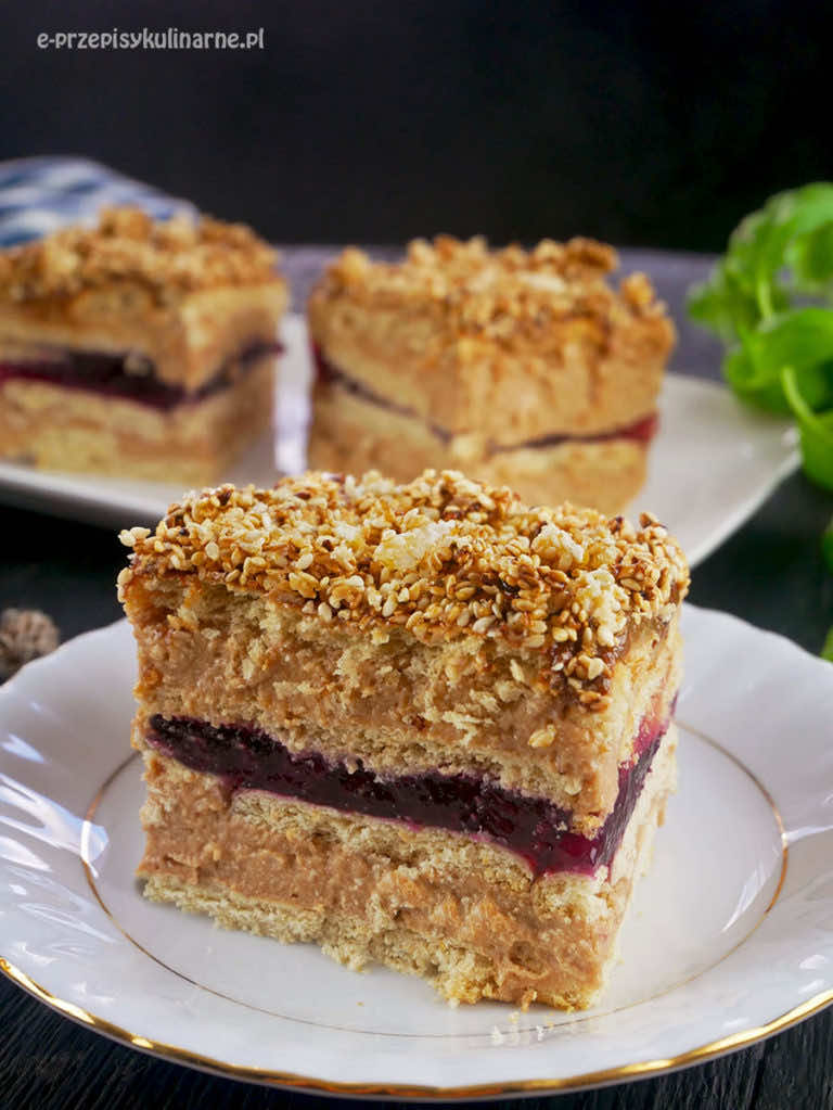 Ciasto Skarb Ali Baby – pyszny smakołyk bez pieczenia z sezamem