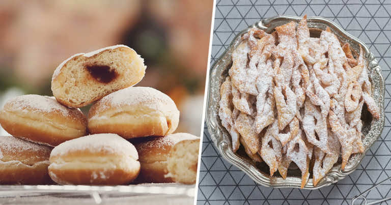 Faworki czy pączki – co ma więcej kalorii?