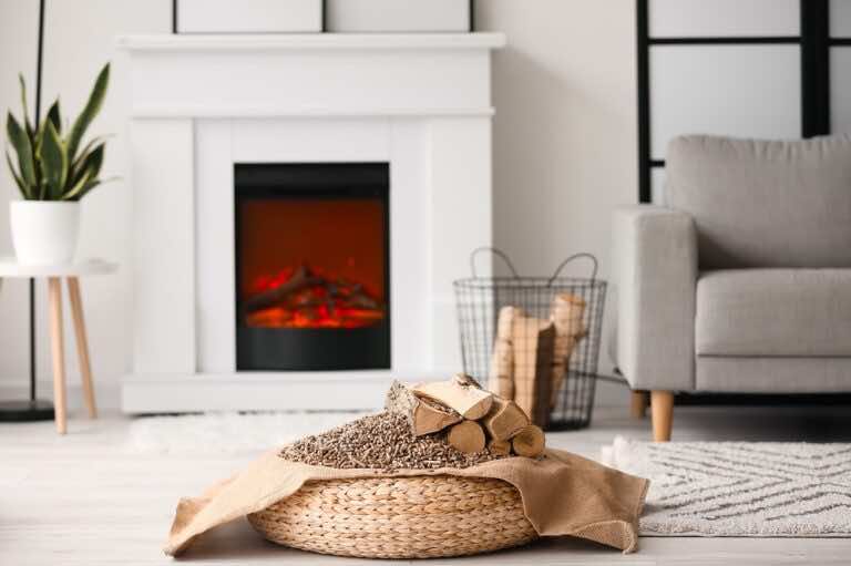 Podstawowe zalety montażu kominka na pellet