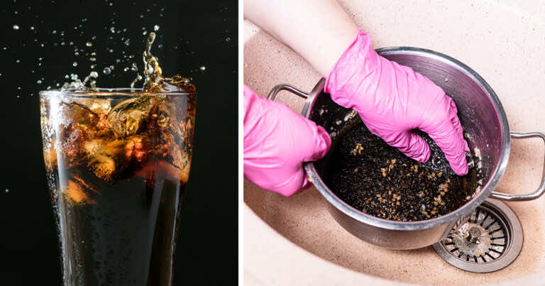 Cola do czyszczenia przypalonych garnków