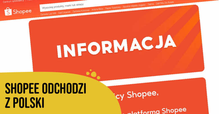 Shopee odchodzi z Polski i to już jutro
