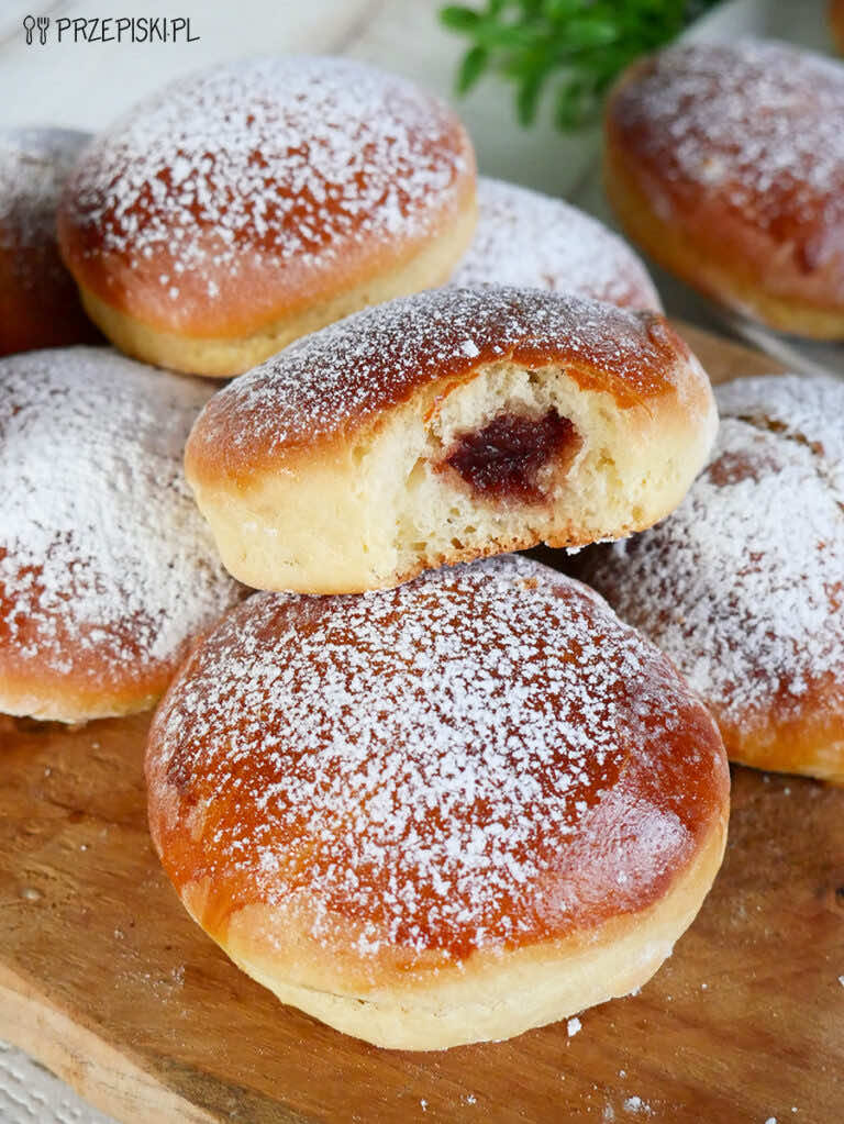Pączki pieczone w piekarniku