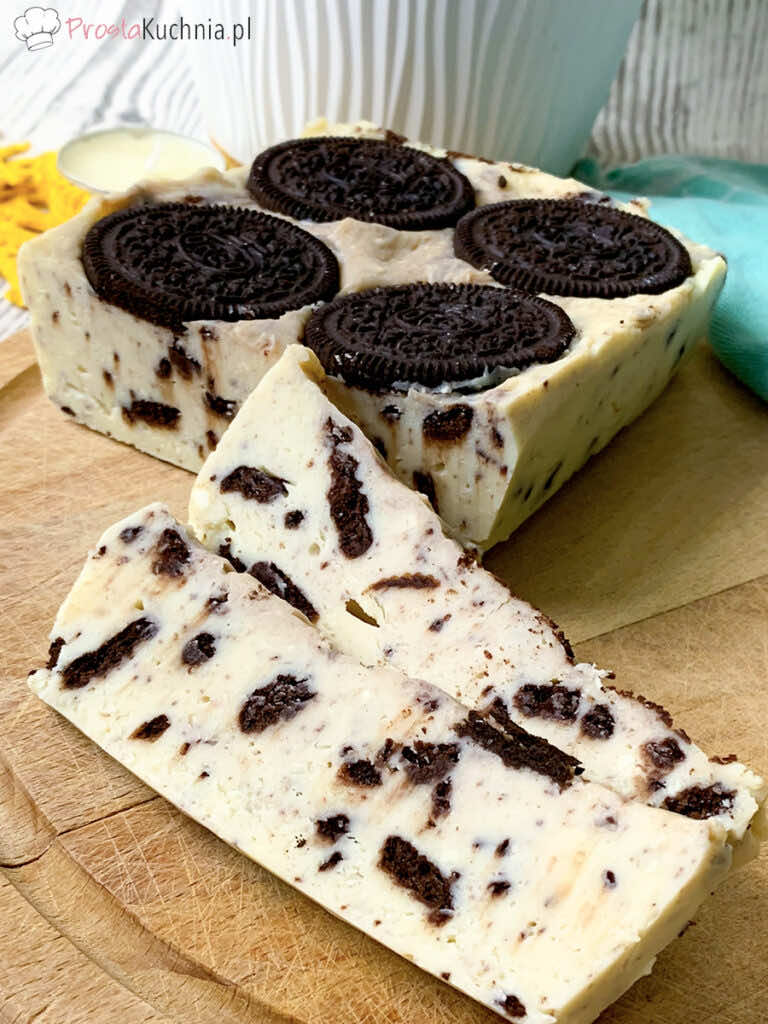 Blok oreo z białą czekoladą