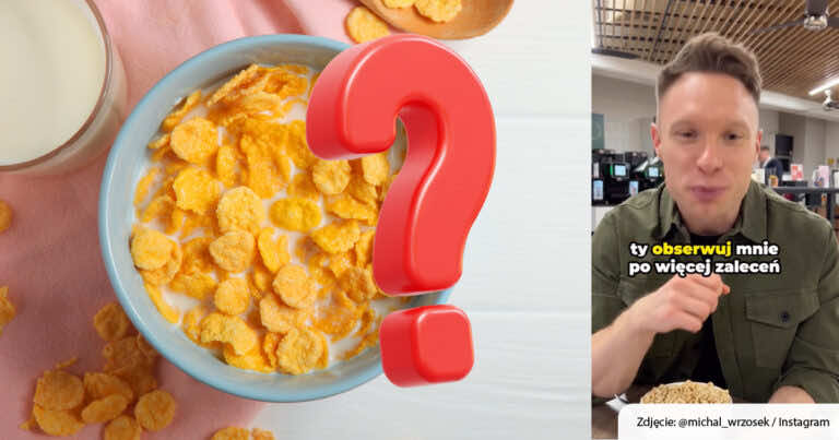 Dietetyk Michał Wrzosek radzi, jakie płatki śniadaniowe jeść