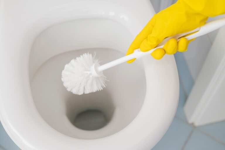 Prosty sposób na wyczyszczenie szczotki od toalety