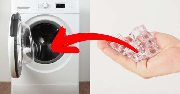Używasz suszarki bębnowej? Następnym razem wraz z ubraniami wrzuć kostki lodu