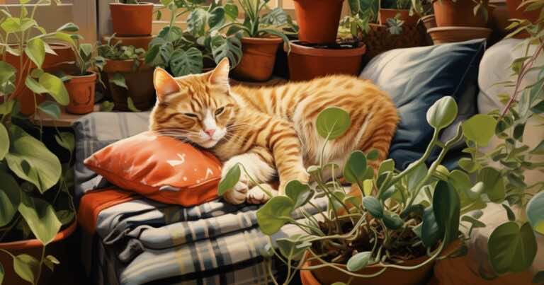 Masz kota? Te rośliny domowe są dla niego trujące