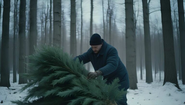Co grozi za wycięcie choinki w lesie?