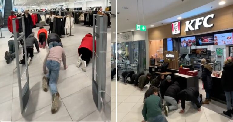 Nastolatkowie pełzają po galeriach handlowych. O co w tym chodzi?