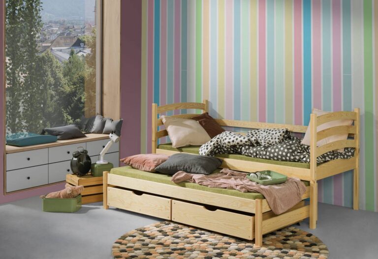 Podwójne łóżko dziecięce wysuwane – czy to dobry wybór dla rodzeństwa? Sprawdzamy