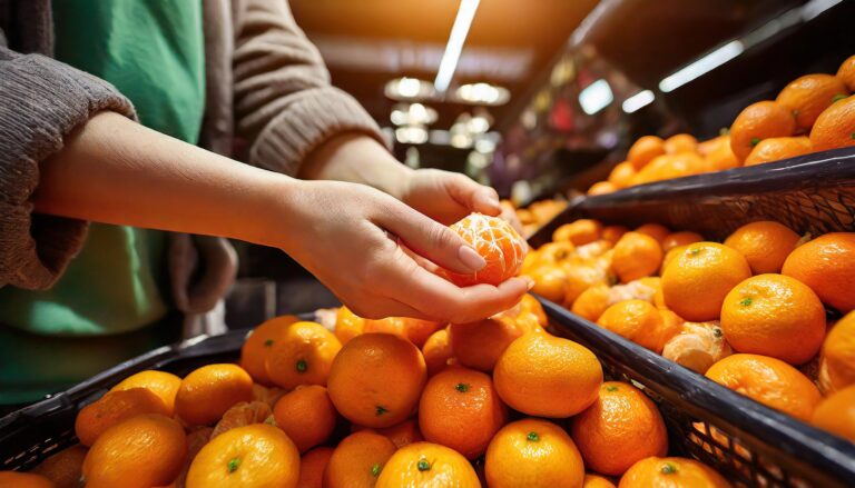 Przyniosła do kasy obrane mandarynki — nie uwierzysz, co zrobiła kasjerka