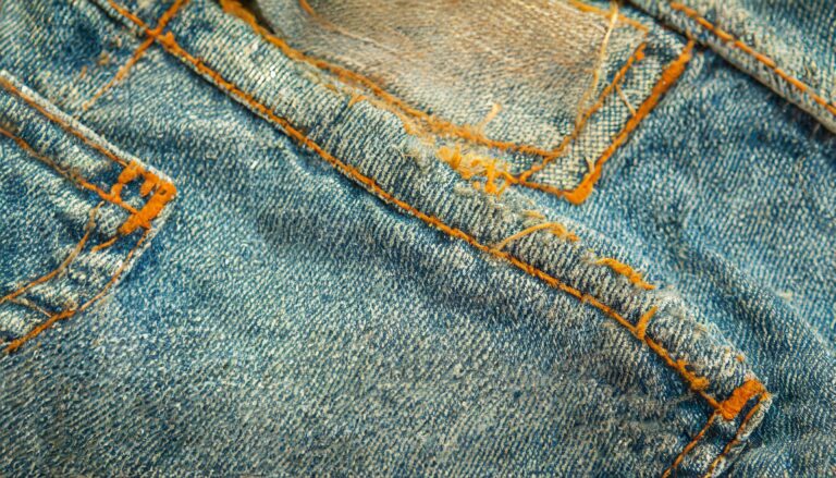 Jak naprawić przebarwienia na jeansach