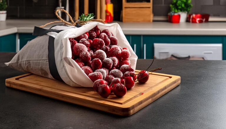 Czy czereśnie lub wiśnie mrozić z pestkami, czy bez?