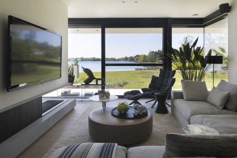 Okna aluminiowe Reynaers Aluminium w domu jednorodzinnym