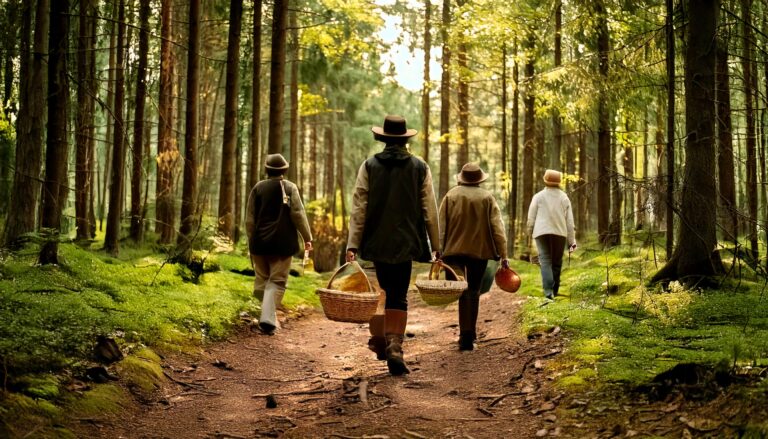 Policja przypomina o zasadach bezpieczeństwa podczas grzybobrania