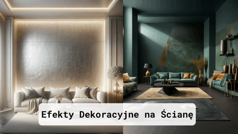 Efekty dekoracyjne na ścianie – pomysły, inspiracje i praktyczne porady