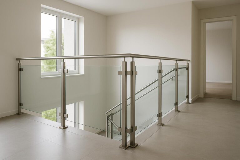 Balustrady do wnętrz: od klasyki po minimalizm ze szkła