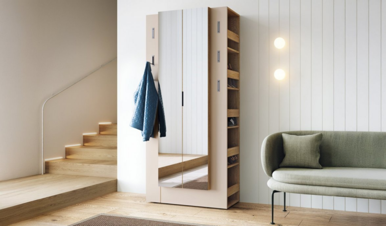 Przedpokój, który łączy estetykę z funkcjonalnością – meble, które uporządkują Twoją przestrzeń