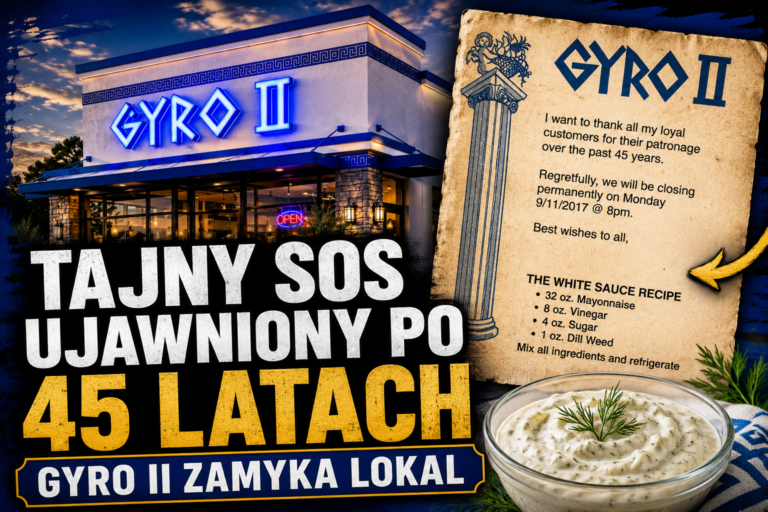 Po 45 latach ujawnił swój sekret. Właściciel GYRO II opublikował przepis na legendarny sos
